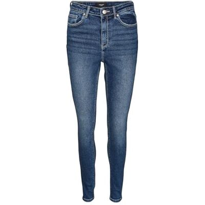 VERO MODA damjeans, Mörkblå denim, (XS) W x 32L VERO MODA damjeans, Mörkblå denim, (XS) W x 32L