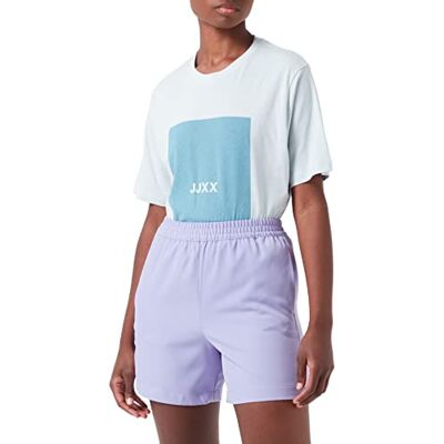 JJXX JACK&JONES Dam JXAMBER SS avslappnad varje fyrkantig T-shirt NOOS t-shirt, babyblå, XS JJXX JACK&JONES Dam JXAMBER SS avslappnad varje fyrkantig T-shirt NOOS t-shirt, babyblå, XS