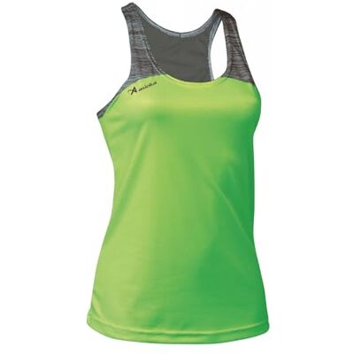Asioka Dam Elbe t-shirt, fluorescerande grön, XS Asioka Dam Elbe t-shirt, fluorescerande grön, XS