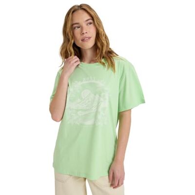 Roxy Kortärmad T-shirt HANGLOOSE The Sky grön XXL Roxy Kortärmad T-shirt HANGLOOSE The Sky grön XXL