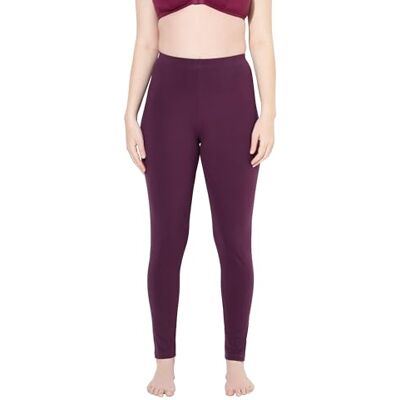 Ulla Popken dam stora storlekar överdimensionerade leggings stor storlek, skinny, elastisk linning, Öko-Tex, Druva, 36W / 32L Ulla Popken dam stora storlekar överdimensionerade leggings stor storlek, skinny, elastisk linning, Öko-Tex, Druva, 36W / 32L