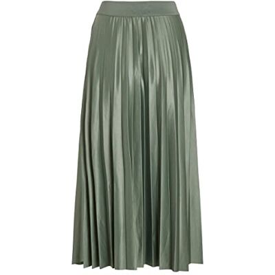 Vila Female midikjol plissé, Laurelkrans, XL Vila Female midikjol plissé, Laurelkrans, XL