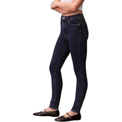 Calvin dam EU hög midja smal vinterstorm LV047E611G jeans, blå (vinterstorm), 24W/34L, Blå (vinterstorm), 24W x 34L Calvin dam EU hög midja smal vinterstorm LV047E611G jeans, blå (vinterstorm), 24W/34L, Blå (vinterstorm), 24W x 34L