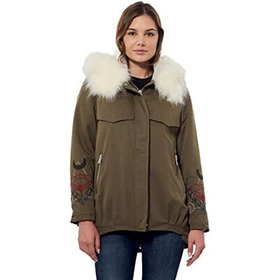 KAPORAL Jacka för kvinnor Draco-Color Khaki-storlek XL, Khaki grön, S KAPORAL Jacka för kvinnor Draco-Color Khaki-storlek XL, Khaki grön, S