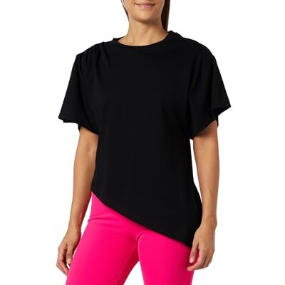 Pinko Australe T-shirt Interlock Kvinnor, Z99_nero Limousine, M Pinko Australe T-shirt Interlock Kvinnor, Z99_nero Limousine, M