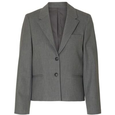 SELECTED FEMME Damer Slfrita Lano Blazer Noos, Medium grå melerad, 36 SELECTED FEMME Damer Slfrita Lano Blazer Noos, Medium grå melerad, 36