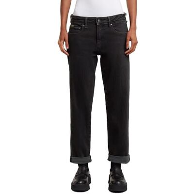 G-STAR RAW G-Star Kate Boyfriend Jeans för kvinnor, Svart (tvättad svart D15264-d931-h890), 24W / 32L G-STAR RAW G-Star Kate Boyfriend Jeans för kvinnor, Svart (tvättad svart D15264-d931-h890), 24W / 32L