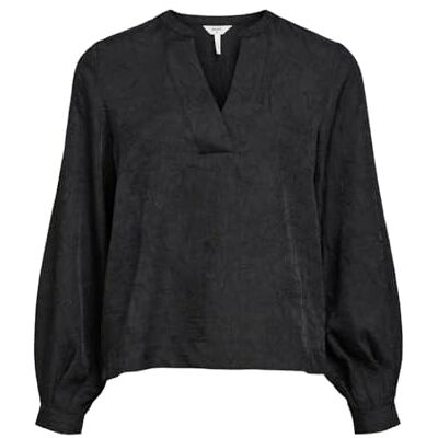 Object dam Objjohnson Re L/S V-neck Top Noos Blus Object dam Objjohnson Re L/S V-neck Top Noos Blus