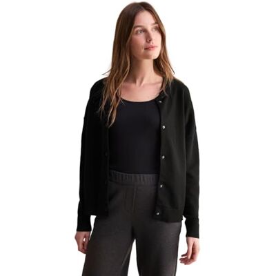 Cecil College-cardigan för kvinnor, Svart, L Cecil College-cardigan för kvinnor, Svart, L