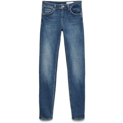 VERO MODA Vmlux Mr Slim Jeans Ri3146 Ga Noos, Mellanblå denim, M / 34L VERO MODA Vmlux Mr Slim Jeans Ri3146 Ga Noos, Mellanblå denim, M / 34L