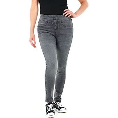 M17 Jeggings jeans skinny fit byxor dam, Färg: grå, 50 M17 Jeggings jeans skinny fit byxor dam, Färg: grå, 50