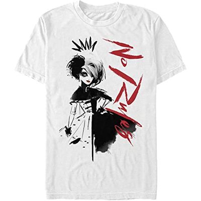Disney Unisex Dnca-No Rules Organic kortärmad T-shirt, Vit, XXL Disney Unisex Dnca-No Rules Organic kortärmad T-shirt, Vit, XXL