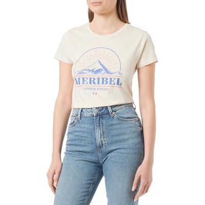 REPUBLIC OF CALIFORNIA T-shirt dam, Naturlig, XXL REPUBLIC OF CALIFORNIA T-shirt dam, Naturlig, XXL