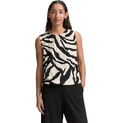 TOM TAILOR damblus, 38070 – abstrakt beige zebra, 46 TOM TAILOR damblus, 38070 – abstrakt beige zebra, 46