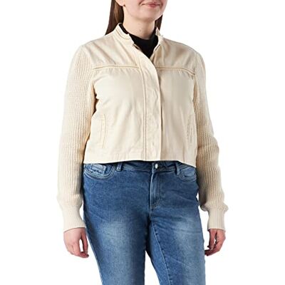 Desigual Dam Chaq_Fontana jeansjacka, Vit, XS Desigual Dam Chaq_Fontana jeansjacka, Vit, XS