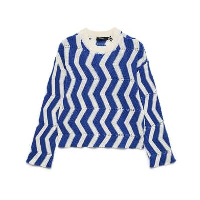 VERO MODA Vmlibra Ls O-neck tröja Bf, Björk, XS VERO MODA Vmlibra Ls O-neck tröja Bf, Björk, XS
