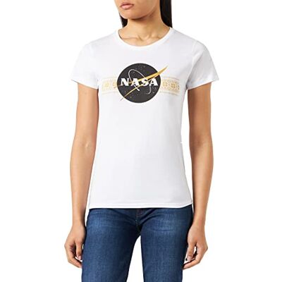 Nasa T-shirt dam, Vitt och blått, XXL Nasa T-shirt dam, Vitt och blått, XXL