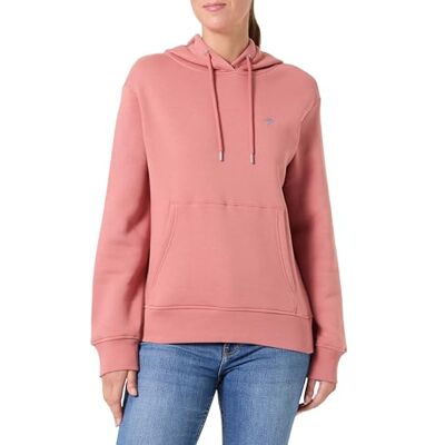 GANT Shield Hoodie, Identerad tegel, S GANT Shield Hoodie, Identerad tegel, S