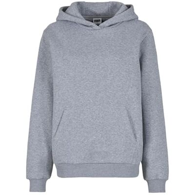 Urban Classics Fluffig huvtröja för kvinnor – mjuk huvtröja med känguruficka, svart, överdimensionerad passform, mysig huvtröja för vardag och fritid Urban Classics Fluffig huvtröja för kvinnor – mjuk huvtröja med känguruficka, svart, överdimensionerad passform, mysig huvtröja för vardag och fritid