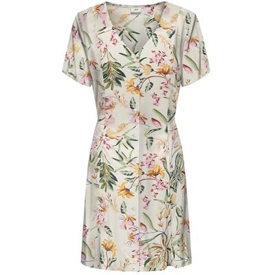 JDY starsezen Life S/S skjortklänning WVN dia, Molndansare, XL JDY starsezen Life S/S skjortklänning WVN dia, Molndansare, XL