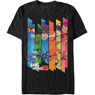 Disney Unisex Big Hero 6 filmgardiner ekologisk kortärmad t-shirt, svart, S, svart, S Disney Unisex Big Hero 6 filmgardiner ekologisk kortärmad t-shirt, svart, S, svart, S
