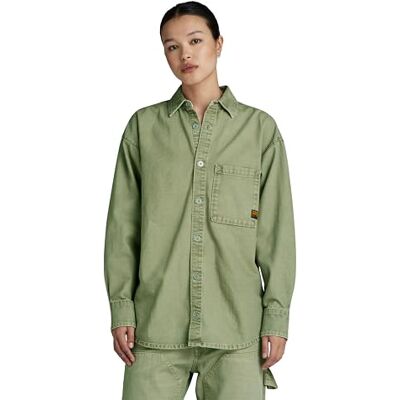 G-STAR RAW Relaxed Denim Overtröja, Grön (sun faded sage gd D24344-D491-G552), M G-STAR RAW Relaxed Denim Overtröja, Grön (sun faded sage gd D24344-D491-G552), M