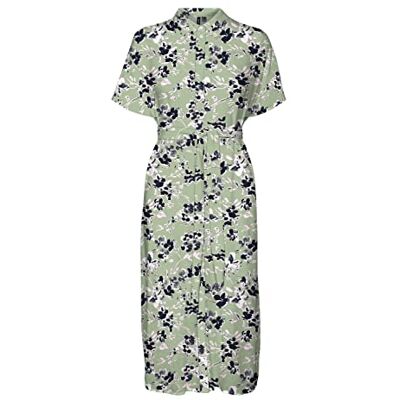 VERO MODA damklänning VMMENNY lång klänning, Reseda/Aop: mille, XS VERO MODA damklänning VMMENNY lång klänning, Reseda/Aop: mille, XS