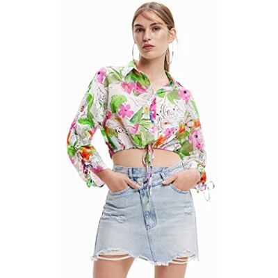 Desigual dam skjorta, Vit, XL Desigual dam skjorta, Vit, XL