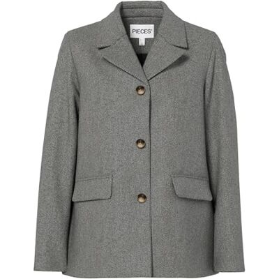 PIECES dam Pcbianca Ls Blazer jacka Noos, svart, L PIECES dam Pcbianca Ls Blazer jacka Noos, svart, L