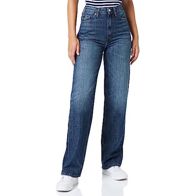 Tommy Hilfiger dam avslappnade rak Hw Sau jeansbyxor, Sau, 33W x 30L Tommy Hilfiger dam avslappnade rak Hw Sau jeansbyxor, Sau, 33W x 30L