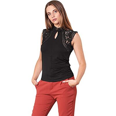 Morgan T-shirt för kvinnor Empiècement Dentelle Dsin Morgan T-shirt för kvinnor Empiècement Dentelle Dsin