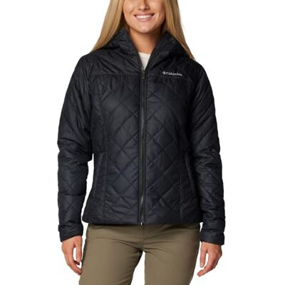 Columbia Copper Crest II Hooded Jacket, Värmeisolerad, Fleecefodrad plysch, Handfickor med dragkedja, Avancerat vattenavvisande skydd, Hakskydd Dam Columbia Copper Crest II Hooded Jacket, Värmeisolerad, Fleecefodrad plysch, Handfickor med dragkedja, Avancerat vattenavvisande skydd, Hakskydd Dam