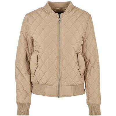 Urban Classics Dam diamanttäcke nylonjacka jacka, unionsbeige, XS, unionbeige, XS Urban Classics Dam diamanttäcke nylonjacka jacka, unionsbeige, XS, unionbeige, XS