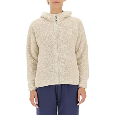 Jeep O102605-W497 J SHERPA JACKA MED KAP OCH SKATTAR J22W Kvinnor Birch White XL Jeep O102605-W497 J SHERPA JACKA MED KAP OCH SKATTAR J22W Kvinnor Birch White XL
