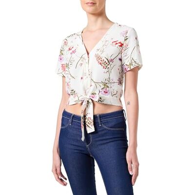 VERO MODA dam Vmeasy Joy S/S slips skjorta WVN Ga Top, Björk/vicka, S VERO MODA dam Vmeasy Joy S/S slips skjorta WVN Ga Top, Björk/vicka, S