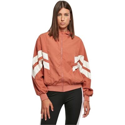 Urban Classics Damjacka, Crinkle Batwing jacka, terrakotta/whitesand XS, Terrakotta/vitsand, XS Urban Classics Damjacka, Crinkle Batwing jacka, terrakotta/whitesand XS, Terrakotta/vitsand, XS