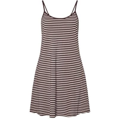 PIECES Pcsoffi Sl Strap Dress Pwp JRS Bc, tawny port, XS PIECES Pcsoffi Sl Strap Dress Pwp JRS Bc, tawny port, XS