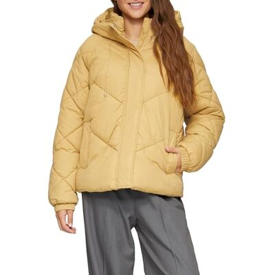 QS Quiltad jacka med huva, 1602, XXL QS Quiltad jacka med huva, 1602, XXL