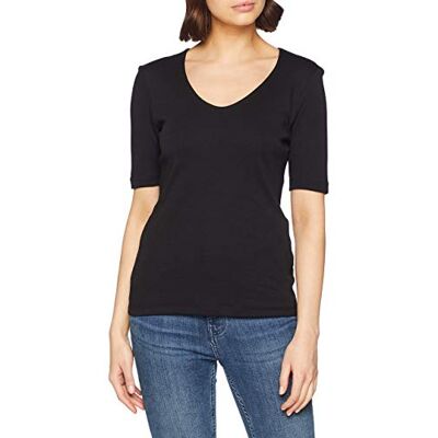 Street One Damen T-Shirt New Palmira, Schwarz Neu, 44 Street One Damen T-Shirt New Palmira, Schwarz Neu, 44