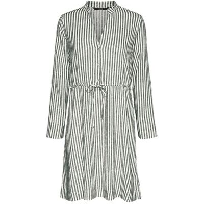 VERO MODA dam Vmberta Pia Ls Short Dress JRS Ga miniklänning, Snövit/ränder: laurel Wreath, M VERO MODA dam Vmberta Pia Ls Short Dress JRS Ga miniklänning, Snövit/ränder: laurel Wreath, M