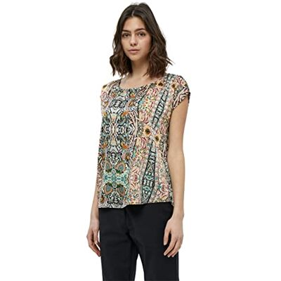Peppercorn Dam Gemini Malucca blus 3, mandelmjölk pr, XL Peppercorn Dam Gemini Malucca blus 3, mandelmjölk pr, XL