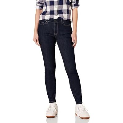 Amazon Essentials kvinnors skinny jeans, svart sköljning, 14 lång, Svart skölj, 50 tall Amazon Essentials kvinnors skinny jeans, svart sköljning, 14 lång, Svart skölj, 50 tall