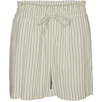 VERO MODA VMMYMILO HW Paperbag Shorts WVN GA, Silverfoder/ränder: anja, M VERO MODA VMMYMILO HW Paperbag Shorts WVN GA, Silverfoder/ränder: anja, M