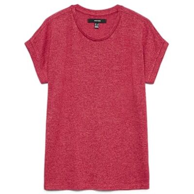 VERO MODA Vmbrianna Ss O-hals tröja Boo Rep, Jazzy, L VERO MODA Vmbrianna Ss O-hals tröja Boo Rep, Jazzy, L