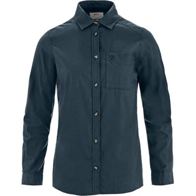 Fjällräven Damtröja, Övik Lite flanellskjorta, marinblå, S, marinblå, S Fjällräven Damtröja, Övik Lite flanellskjorta, marinblå, S, marinblå, S