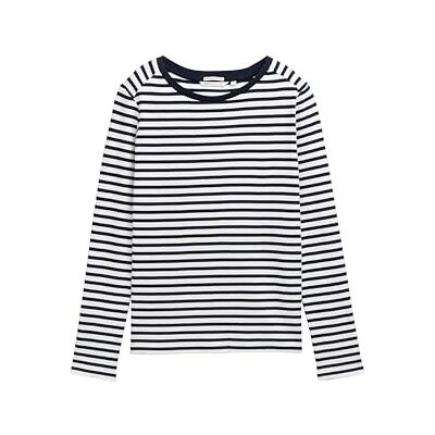 TOM TAILOR Denim dam långärmad T-shirt, 25924 – marinblå vit randig, XL TOM TAILOR Denim dam långärmad T-shirt, 25924 – marinblå vit randig, XL