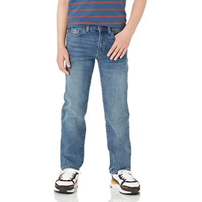Amazon Essentials pojkjeans normal rak passform, lätt tvätt, 10 plus Amazon Essentials pojkjeans normal rak passform, lätt tvätt, 10 plus