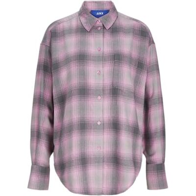 JJXX JACK & JONES dam Jxjamie Ls flanellskjorta WVN skjorta, Moonlite mauve/detalj: kontrollera, XS JJXX JACK & JONES dam Jxjamie Ls flanellskjorta WVN skjorta, Moonlite mauve/detalj: kontrollera, XS