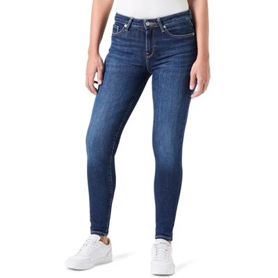 Tommy Hilfiger Dam NOS COMO SKINNY RW MÖRKBLÅ WW0WW4248502F025, BLÅ (Nos Mörkblå), 26W/32L, Blå (Nos Mörkblå), 26W x 32L Tommy Hilfiger Dam NOS COMO SKINNY RW MÖRKBLÅ WW0WW4248502F025, BLÅ (Nos Mörkblå), 26W/32L, Blå (Nos Mörkblå), 26W x 32L