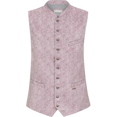 Bergfeuer Bergeld Traditionell väst Ramiro, Dämpad rosa, 46 Bergfeuer Bergeld Traditionell väst Ramiro, Dämpad rosa, 46